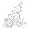 塗り絵55｜知の種の無料プリント