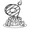 塗り絵59｜知の種の無料プリント