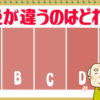 【色覚テスト】色が違うのはどれ？