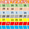 【どれがない？】1から30までの数字の中で欠けた数字があります