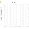 書写(書き写し)24｜知の種の無料プリント