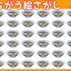【間違い絵探し】1つだけ他と異なる絵を探す問題
