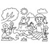 塗り絵77｜知の種の無料プリント