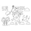 塗り絵78｜知の種の無料プリント