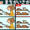 【間違い探し】見本と比較して異なるところを探す問題