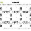 穴埋め漢字07｜知の種の無料プリント