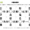 穴埋め漢字11｜知の種の無料プリント