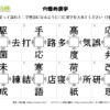 穴埋め漢字13｜知の種の無料プリント