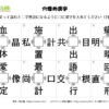 穴埋め漢字22｜知の種の無料プリント