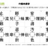 穴埋め漢字33｜知の種の無料プリント
