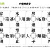 穴埋め漢字35｜知の種の無料プリント
