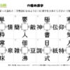 穴埋め漢字41｜知の種の無料プリント