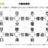 穴埋め漢字44｜知の種の無料プリント
