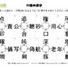 穴埋め漢字68｜知の種の無料プリント