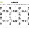 穴埋め漢字82｜知の種の無料プリント