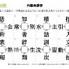 穴埋め漢字90｜知の種の無料プリント