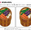 間違い探し535｜知の種の無料プリント