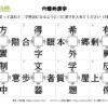 穴埋め漢字111｜知の種の無料プリント