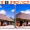 【写真間違い探し】左右の写真で3つの間違いを探す問題